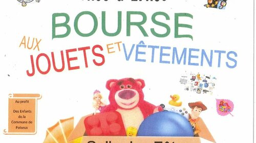 bourse aux jouets et vêtements