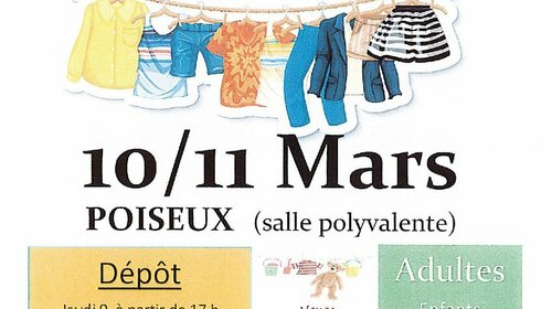 Bourse aux vêtements Printemps